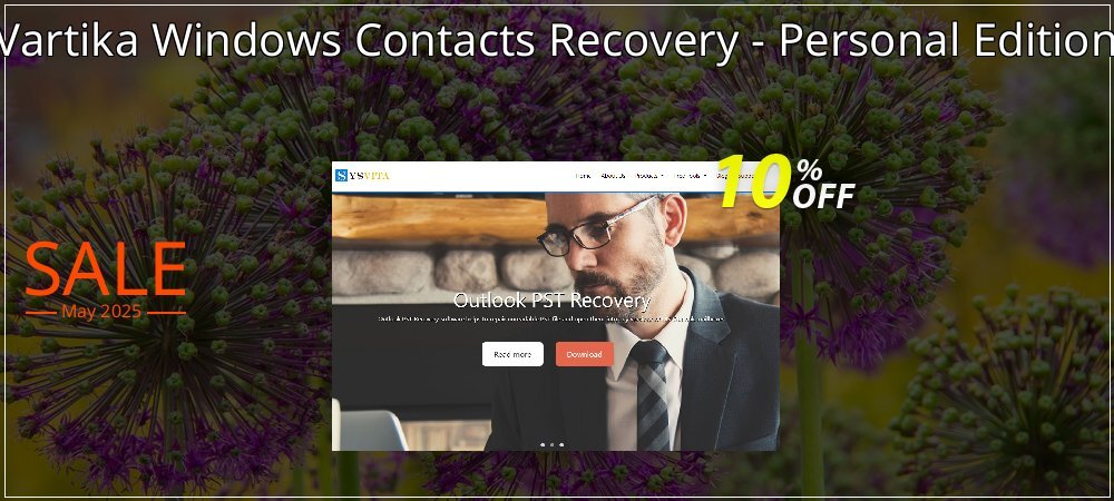 Vartika Windows Contacts Recovery - Personal Edition coupon on National Smile Day deals