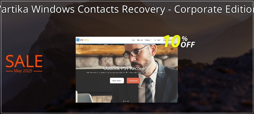Vartika Windows Contacts Recovery - Corporate Edition coupon on Mother Day offer
