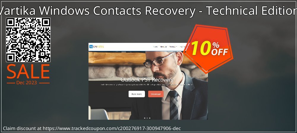 Vartika Windows Contacts Recovery - Technical Edition coupon on World Party Day offer