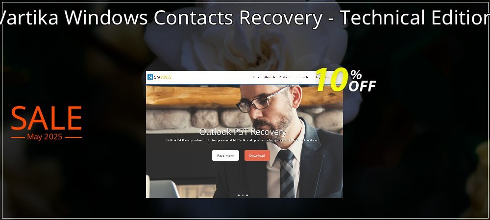 Vartika Windows Contacts Recovery - Technical Edition coupon on World Party Day offer