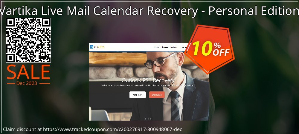 Vartika Live Mail Calendar Recovery - Personal Edition coupon on April Fools' Day deals