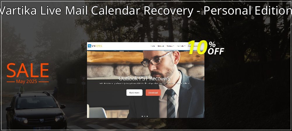 Vartika Live Mail Calendar Recovery - Personal Edition coupon on Working Day offer