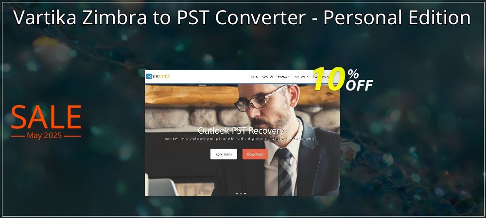 Vartika Zimbra to PST Converter - Personal Edition coupon on World Whisky Day discount
