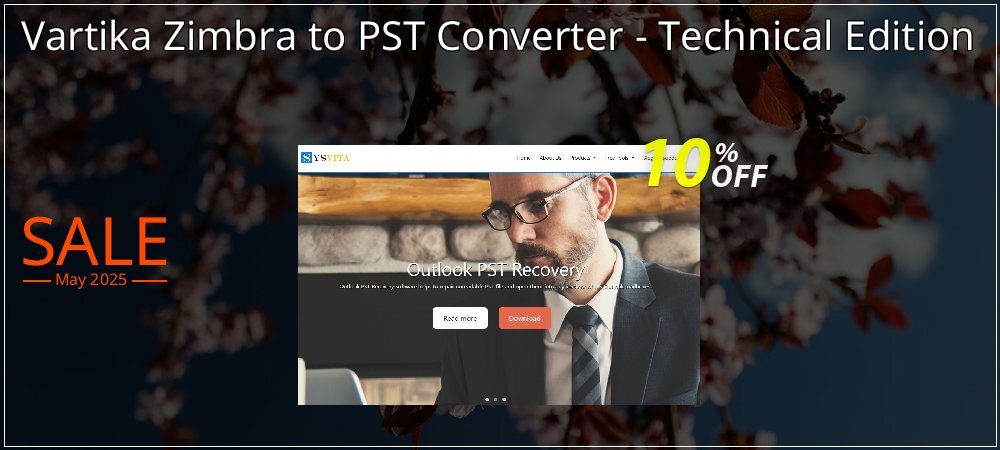 Vartika Zimbra to PST Converter - Technical Edition coupon on Constitution Memorial Day offering sales