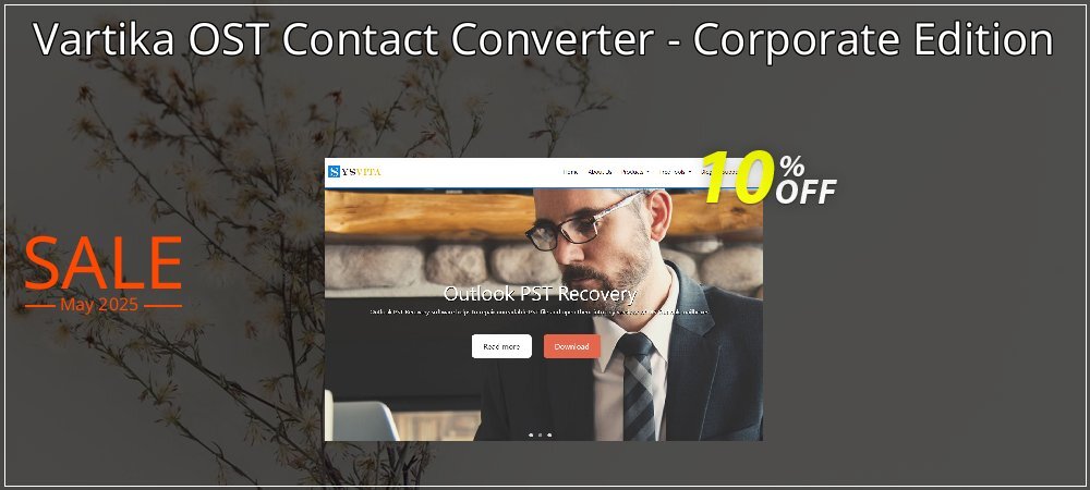 Vartika OST Contact Converter - Corporate Edition coupon on National Pizza Party Day offer