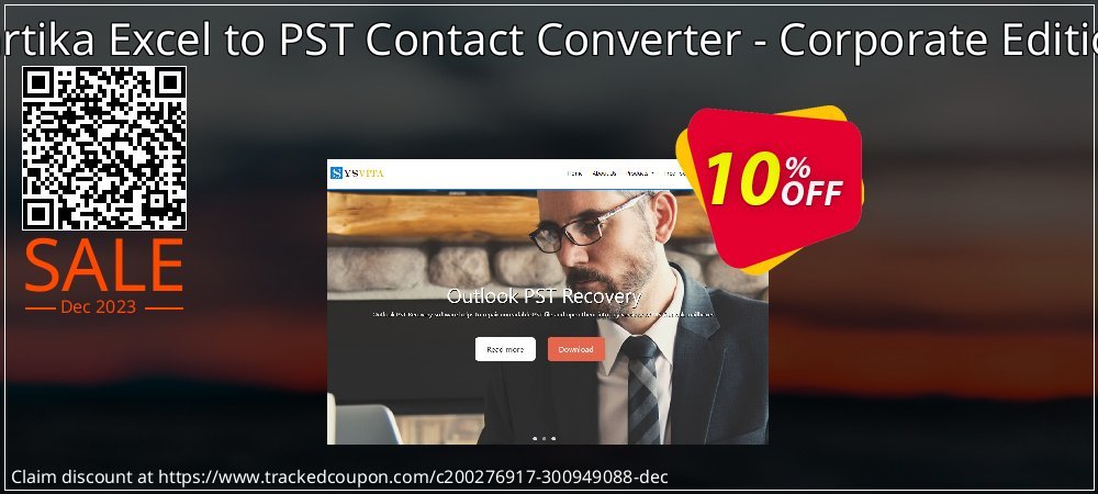 Vartika Excel to PST Contact Converter - Corporate Edition coupon on Easter Day offering sales