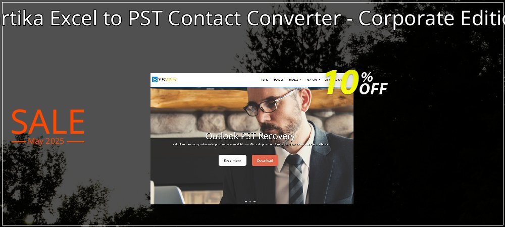 Vartika Excel to PST Contact Converter - Corporate Edition coupon on Easter Day offering sales