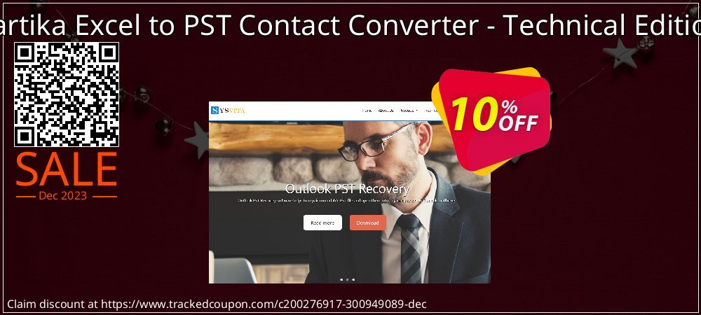 Vartika Excel to PST Contact Converter - Technical Edition coupon on Tell a Lie Day super sale