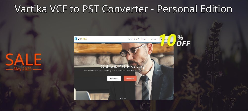 Vartika VCF to PST Converter - Personal Edition coupon on April Fools' Day discounts