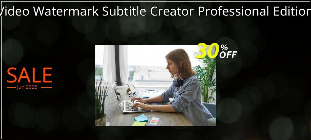 Video Watermark Subtitle Creator Professional Edition coupon on April Fools' Day deals