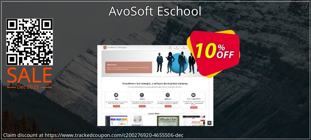 AvoSoft Eschool coupon on World Party Day discounts