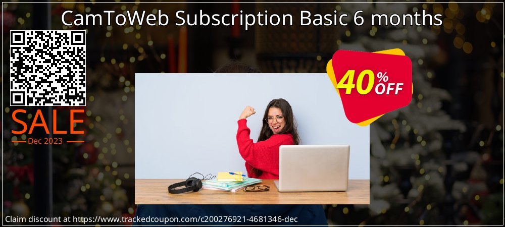 CamToWeb Subscription Basic 6 months coupon on World Party Day sales