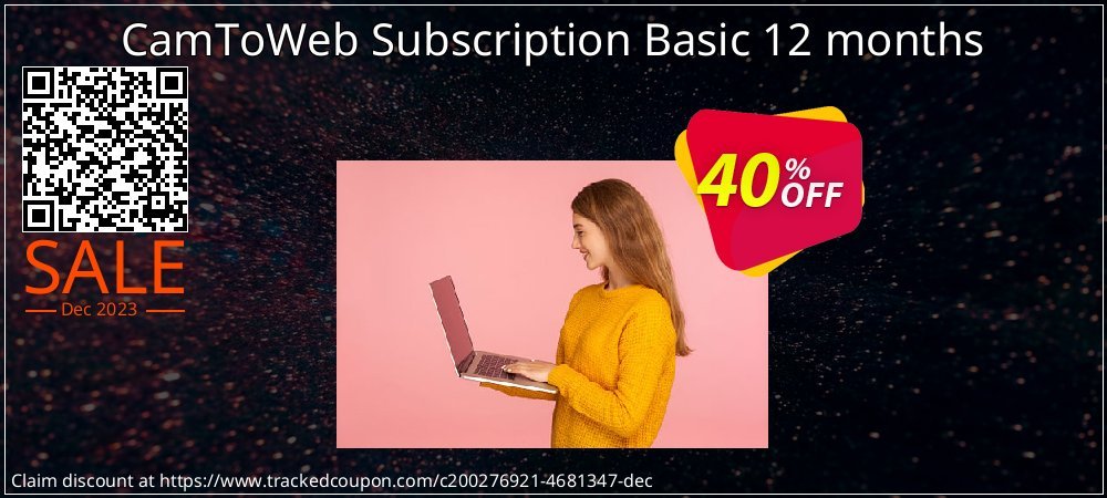 CamToWeb Subscription Basic 12 months coupon on April Fools' Day deals