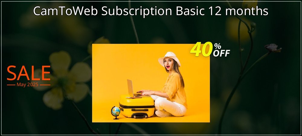 CamToWeb Subscription Basic 12 months coupon on April Fools' Day deals