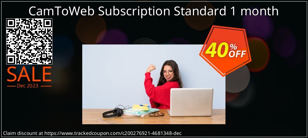 CamToWeb Subscription Standard 1 month coupon on National Pizza Party Day discount