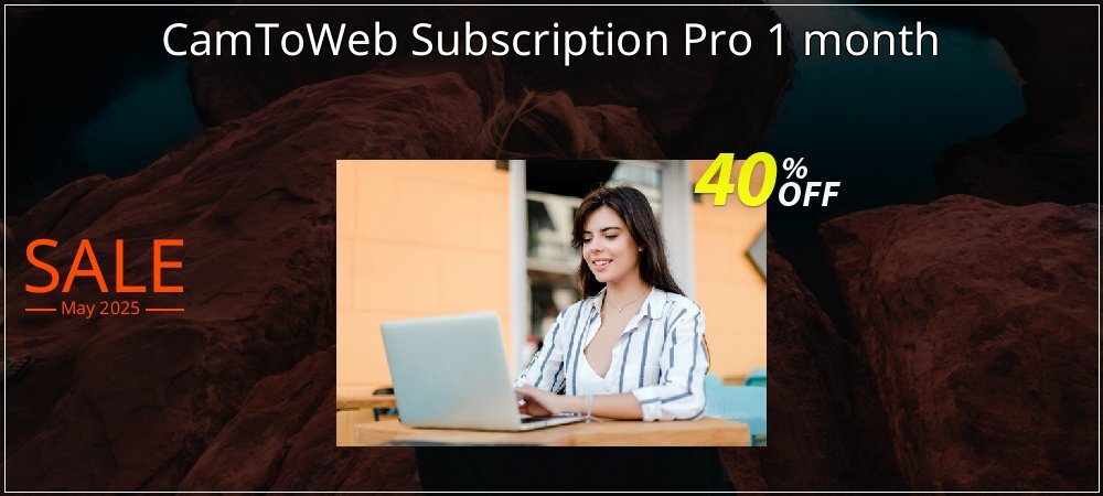 CamToWeb Subscription Pro 1 month coupon on April Fools' Day super sale