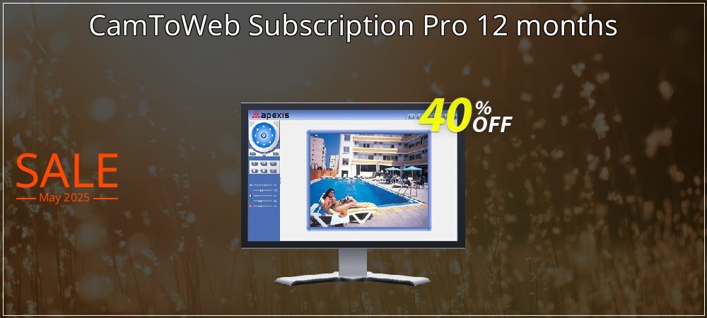 CamToWeb Subscription Pro 12 months coupon on Mother's Day deals