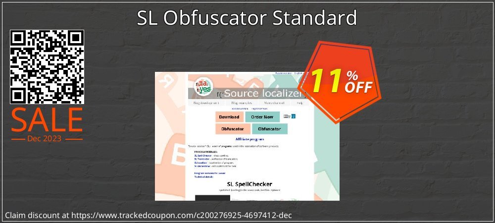 SL Obfuscator Standard coupon on April Fools Day offering discount