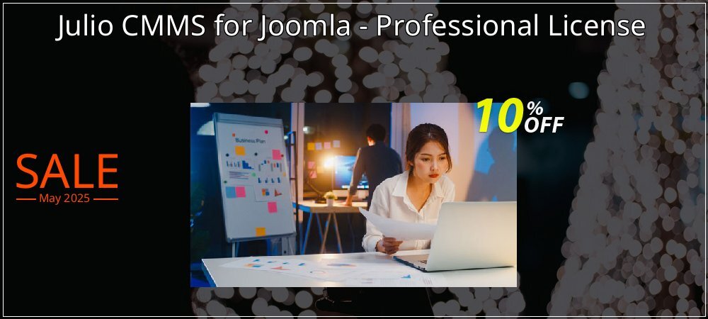 Julio CMMS for Joomla - Professional License coupon on National Pizza Party Day discount