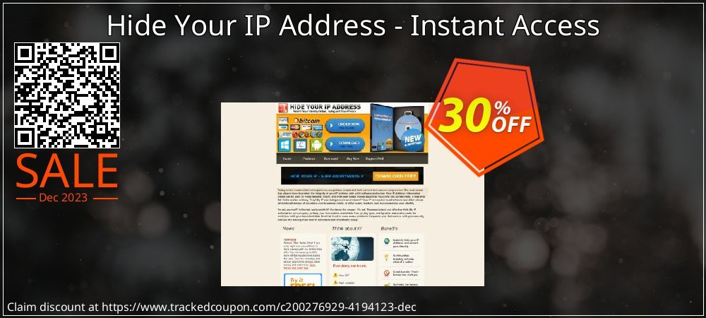 Hide Your IP Address - Instant Access coupon on Constitution Memorial Day deals