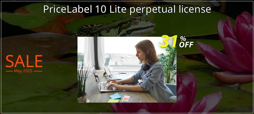 PriceLabel 10 Lite perpetual license coupon on National Walking Day super sale