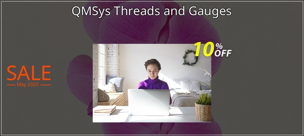 QMSys Threads and Gauges coupon on World Party Day offer