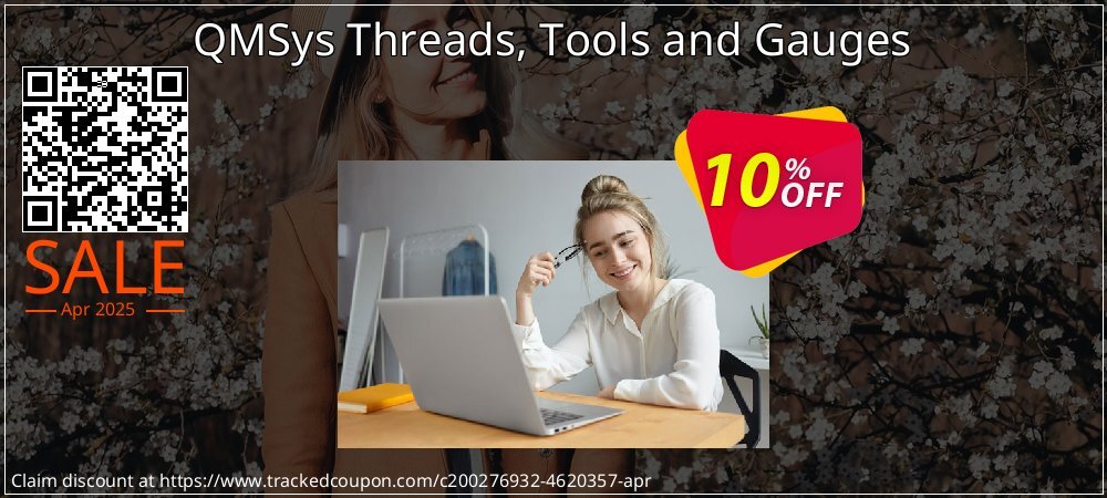 QMSys Threads, Tools and Gauges coupon on April Fools' Day super sale