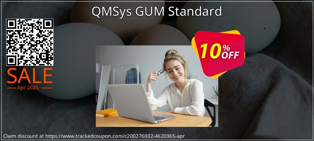 QMSys GUM Standard coupon on National Walking Day offering sales