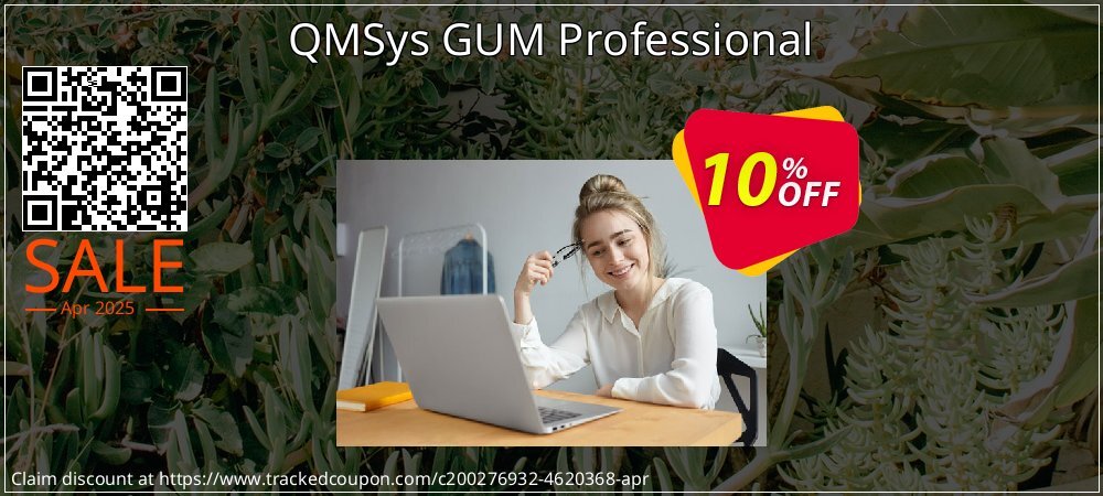 QMSys GUM Professional coupon on Virtual Vacation Day discounts