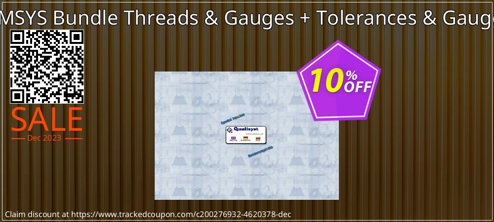 QMSYS Bundle Threads & Gauges + Tolerances & Gauges coupon on Easter Day sales