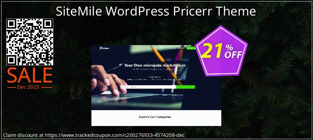 SiteMile WordPress Pricerr Theme coupon on Easter Day deals