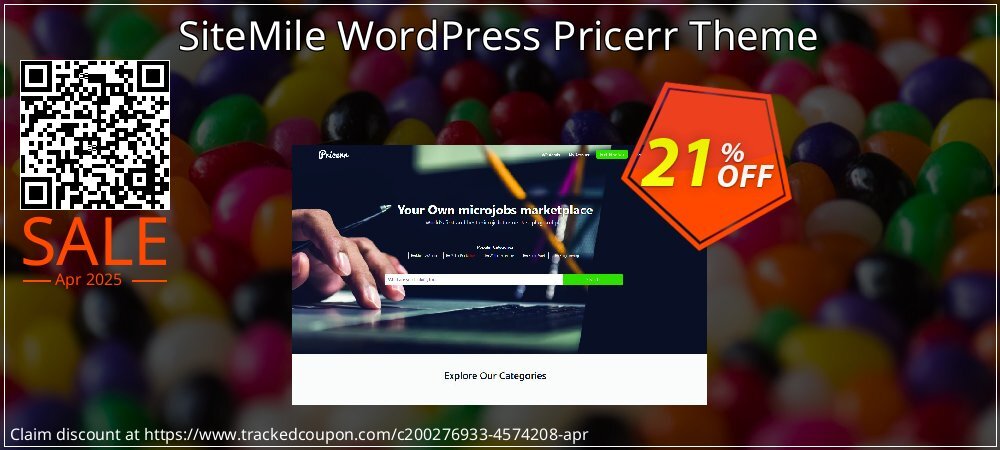 SiteMile WordPress Pricerr Theme coupon on National Pizza Party Day offer