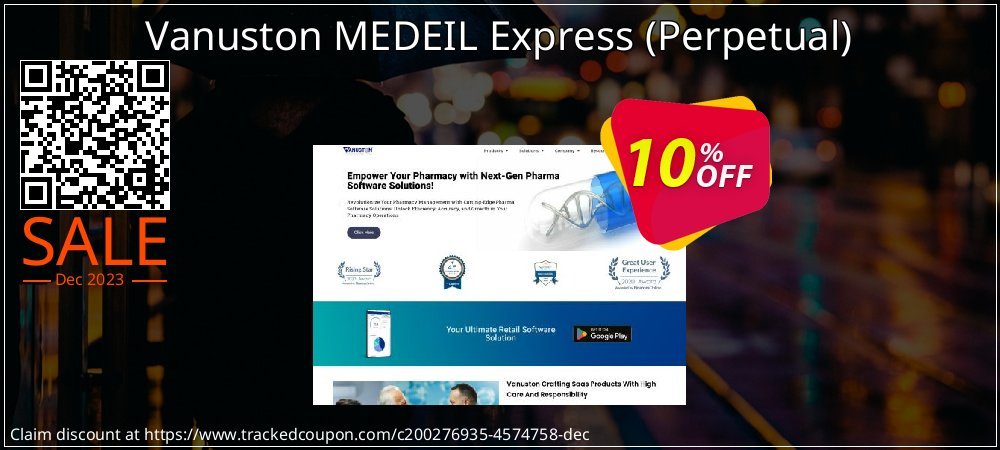 Vanuston MEDEIL Express - Perpetual  coupon on Easter Day offering discount
