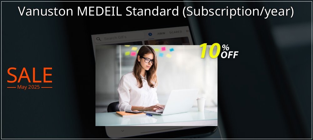 Vanuston MEDEIL Standard - Subscription/year  coupon on World Backup Day offering sales