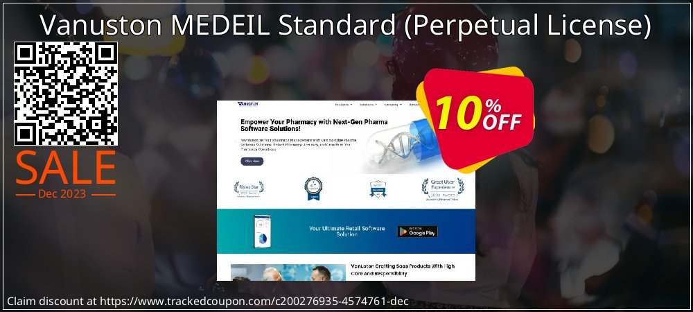 Vanuston MEDEIL Standard - Perpetual License  coupon on World Party Day discounts