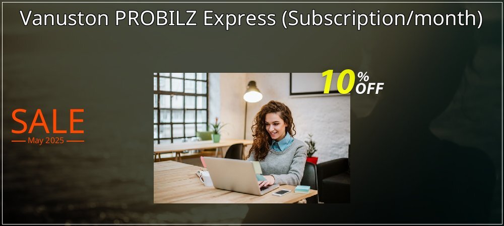 Vanuston PROBILZ Express - Subscription/month  coupon on Constitution Memorial Day deals