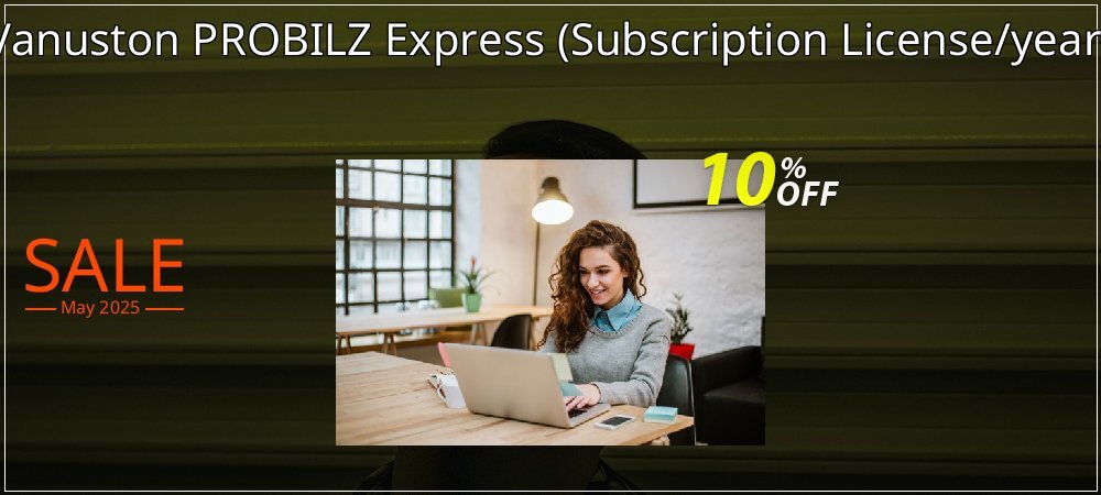 Vanuston PROBILZ Express - Subscription License/year  coupon on Mother's Day discount
