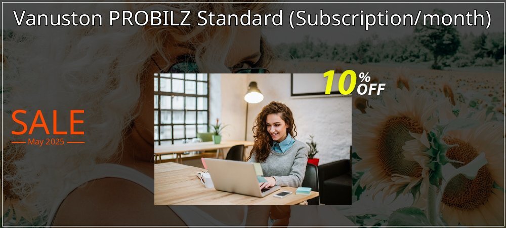 Vanuston PROBILZ Standard - Subscription/month  coupon on Easter Day offering discount