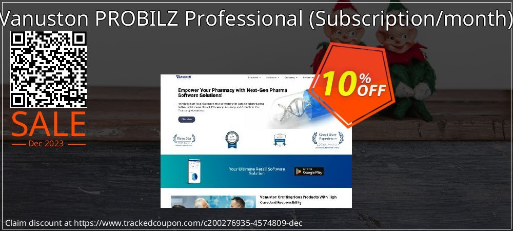 Vanuston PROBILZ Professional - Subscription/month  coupon on Tell a Lie Day deals