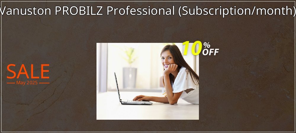 Vanuston PROBILZ Professional - Subscription/month  coupon on World Password Day offer