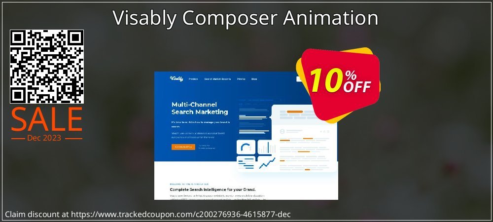 Visably Composer Animation coupon on World Wildlife Day offer