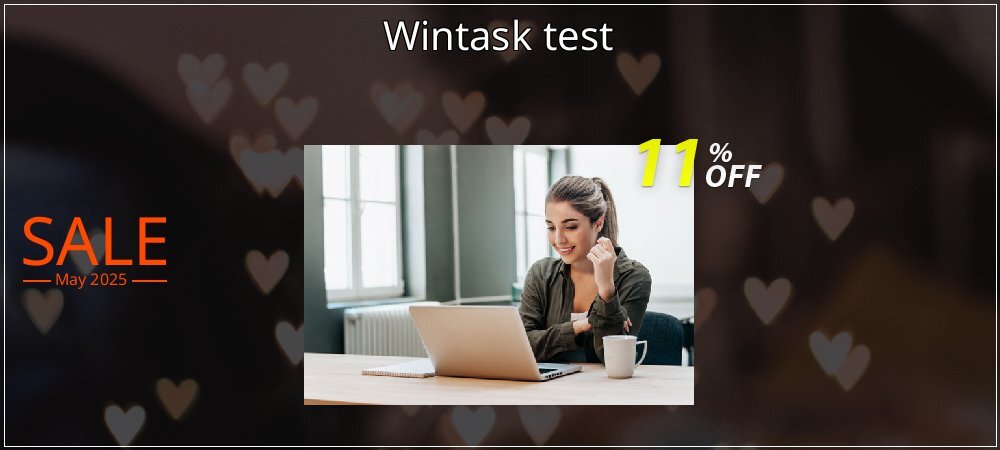 Wintask test coupon on National Pizza Party Day super sale