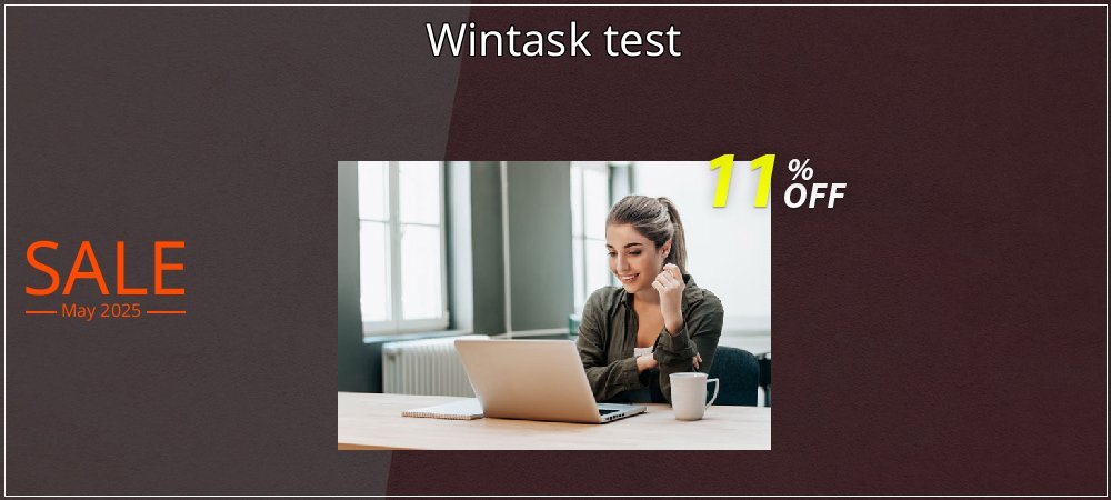 Wintask test coupon on April Fools' Day offering discount