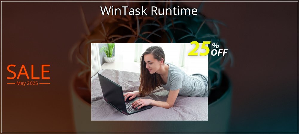 WinTask Runtime coupon on Working Day offering sales