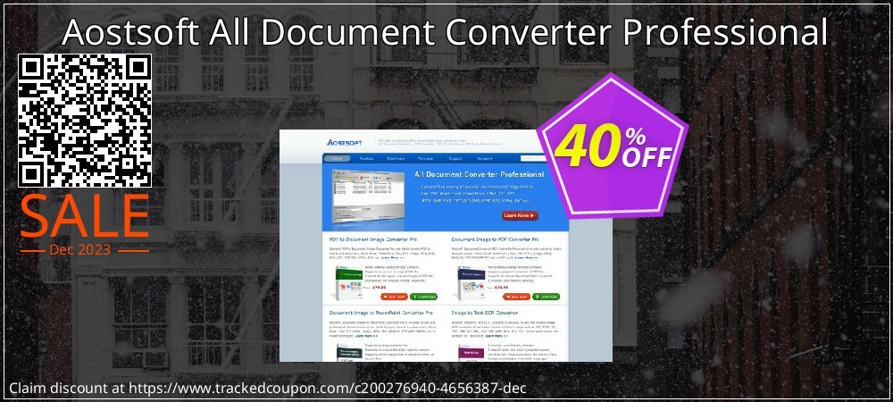 Aostsoft All Document Converter Professional coupon on Working Day sales
