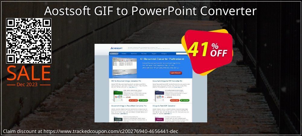 Aostsoft GIF to PowerPoint Converter coupon on National Loyalty Day sales