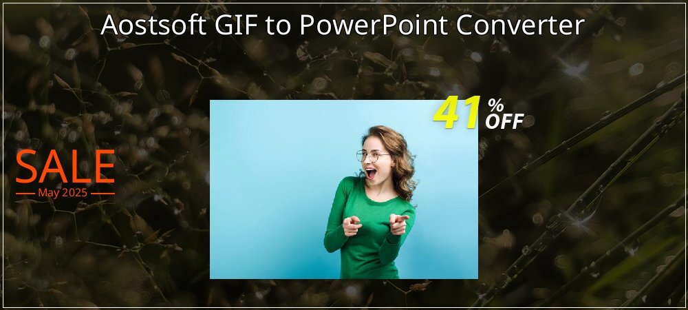 Aostsoft GIF to PowerPoint Converter coupon on World Whisky Day sales