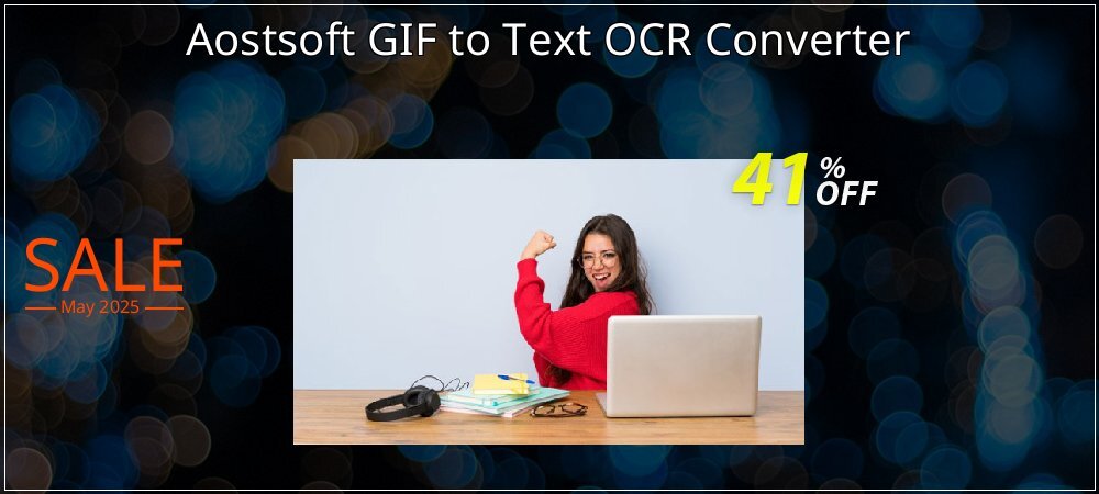 Aostsoft GIF to Text OCR Converter coupon on World Password Day discount