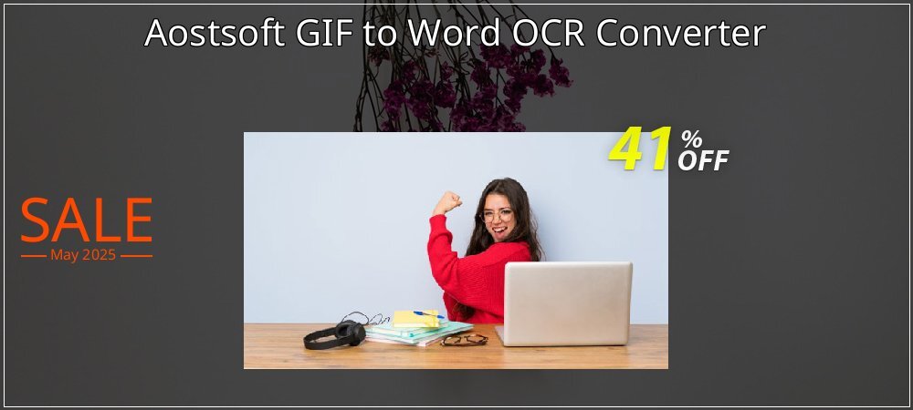 Aostsoft GIF to Word OCR Converter coupon on Mother Day offering discount