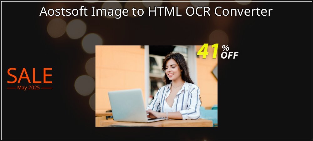 Aostsoft Image to HTML OCR Converter coupon on National Smile Day promotions